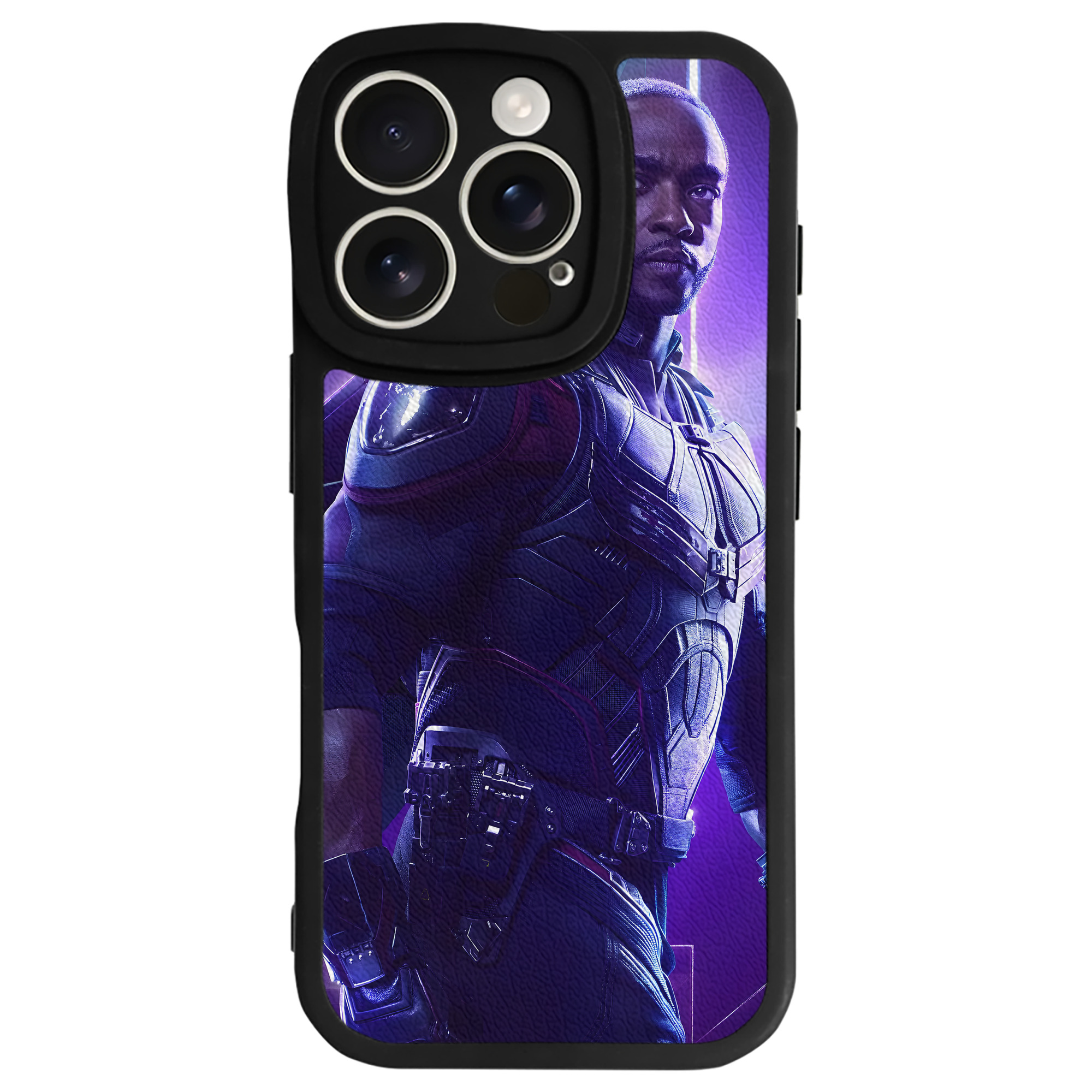 （画像用） アベンジャーズ The Avengers 【iPhone 16シリーズ対応】シリコンスマホケース（レザー調） 材質：シリコン